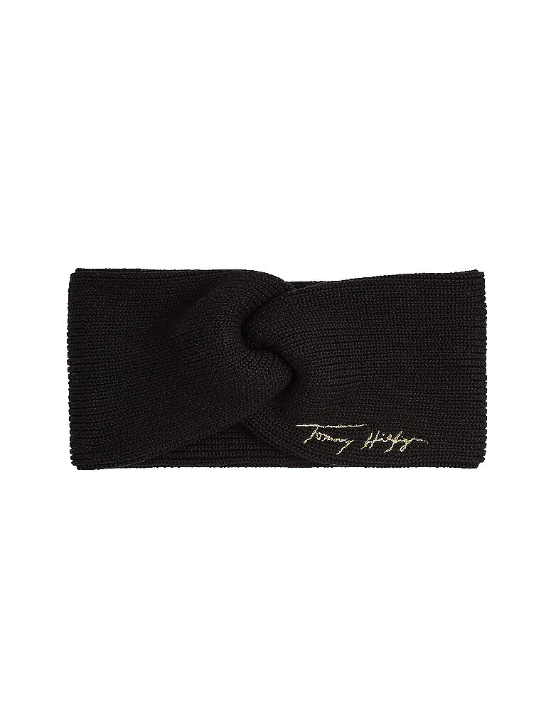 TOMMY HILFIGER Stirnband Signature schwarz
